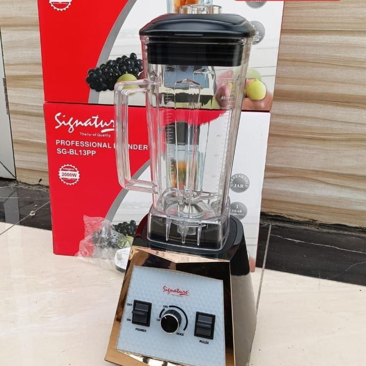2000W Commercial Blender SG-BL-13PP with 2.0L One Jar