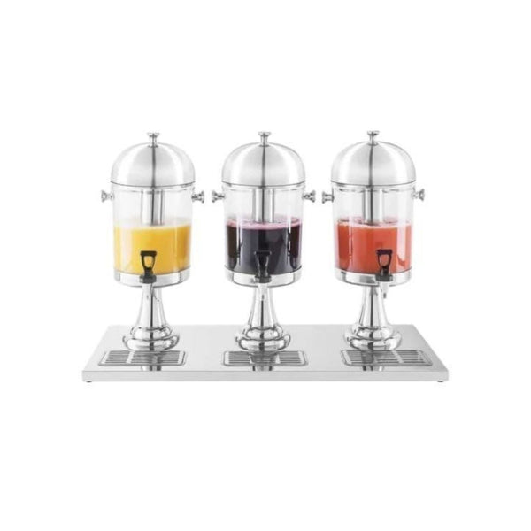 24 Litres (8×3L) Stainless Steel Triple Juice Dispenser – CS-SJD-08C