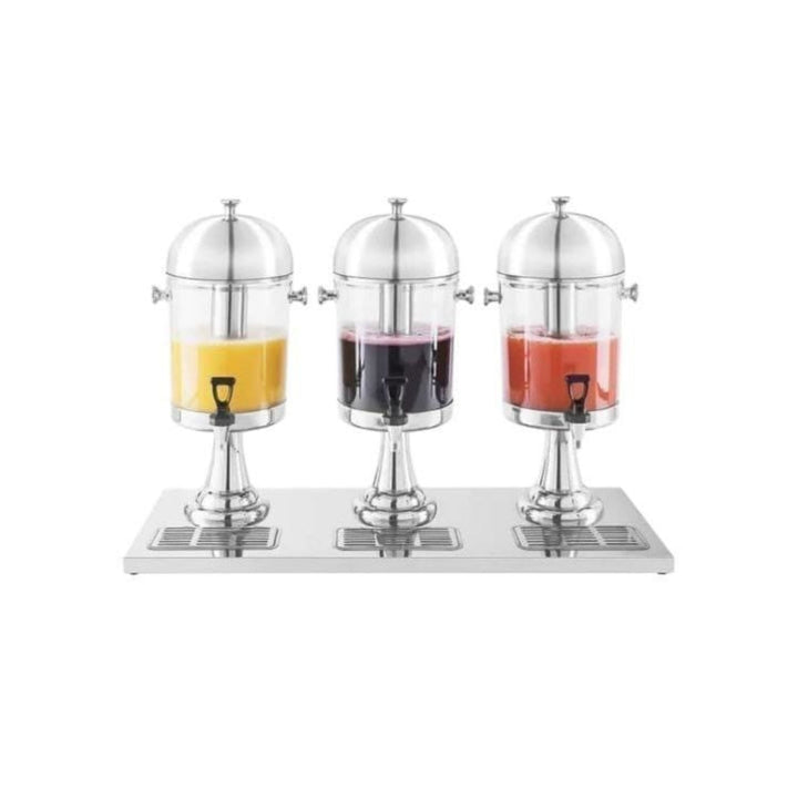 24 Litres (8×3L) Stainless Steel Triple Juice Dispenser – CS-SJD-08C