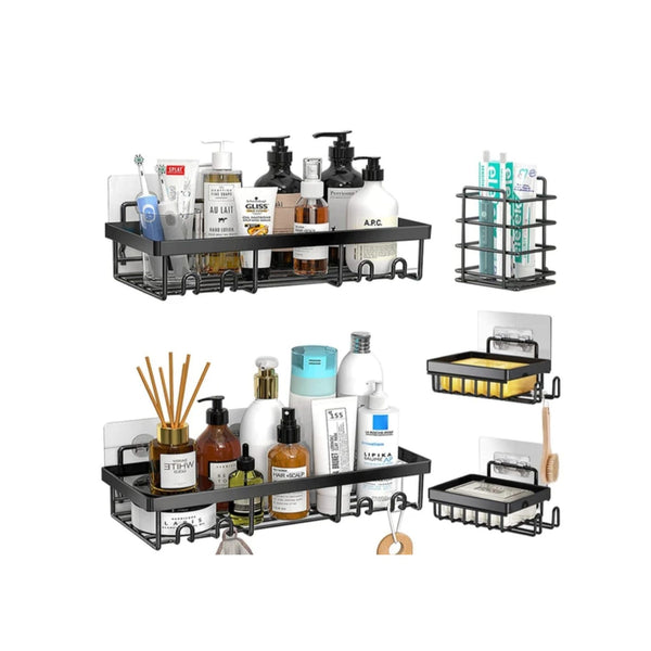 5 in 1 Multifunction Bathroom Organizer Set