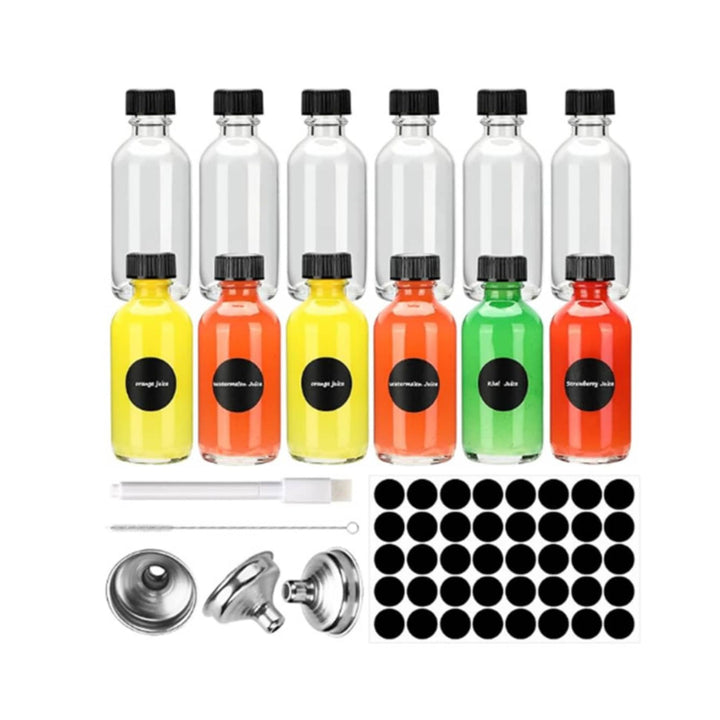 Ginger Shots Essential Glass Bottles
