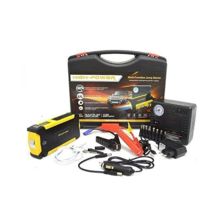 Jump Starter Kit with Air Compressor