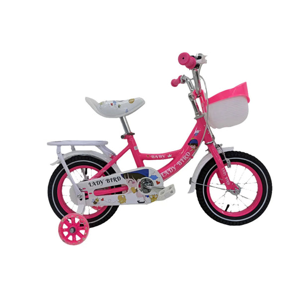 Lady Bird Bike Size 16" Suitable for Kids Age 4–8 Years