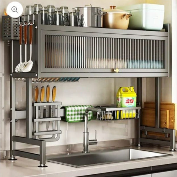 Over-the-Sink Dish Drainer