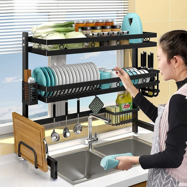Over the Sink Dish Rack 85cm