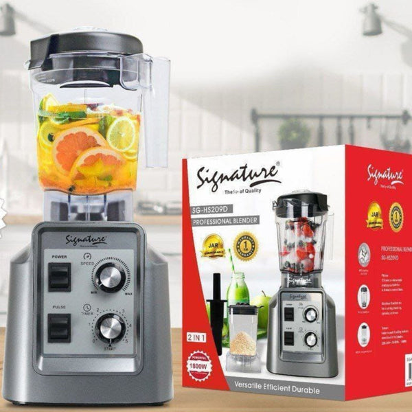 SG-SH-209D (1800W) 2 pcs Commercial Blender with 2.0 Ltr + 800 ml Jars