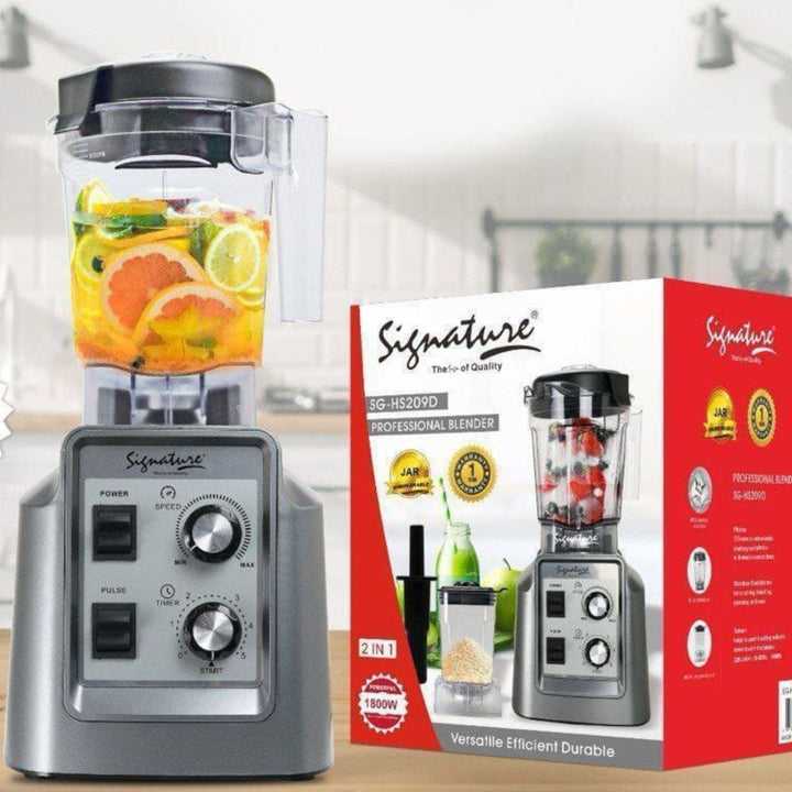 SG-SH-209D (1800W) 2 pcs Commercial Blender with 2.0 Ltr + 800 ml Jars