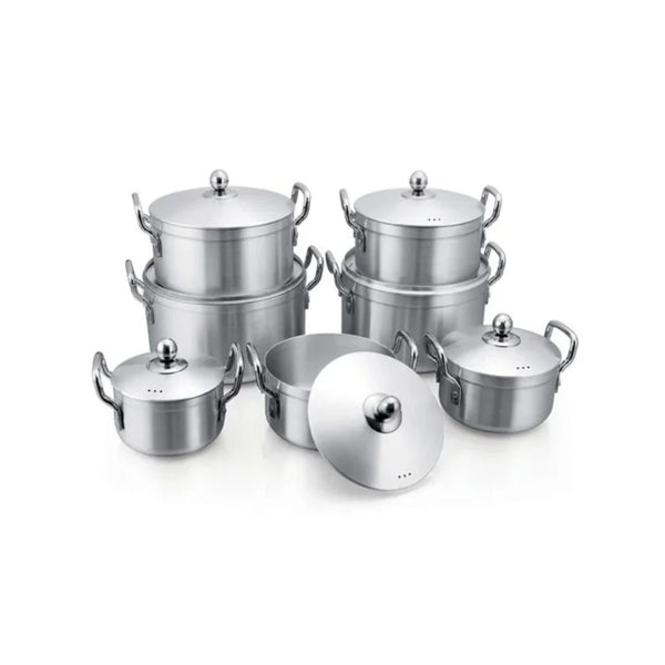 TC 14PCS Stainless Steel Cookware Set