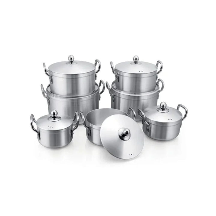 TC 14PCS Stainless Steel Cookware Set