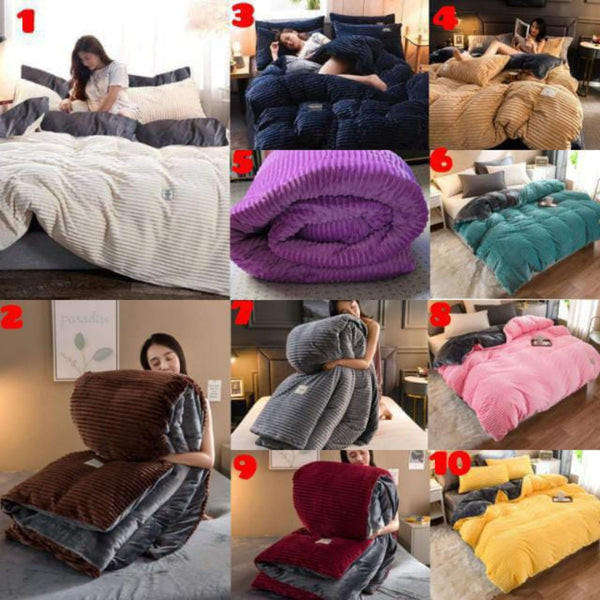 Velvet Duvet Set