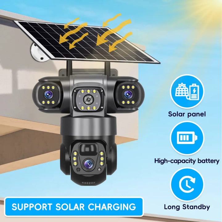 4G Solar CCTV Camera