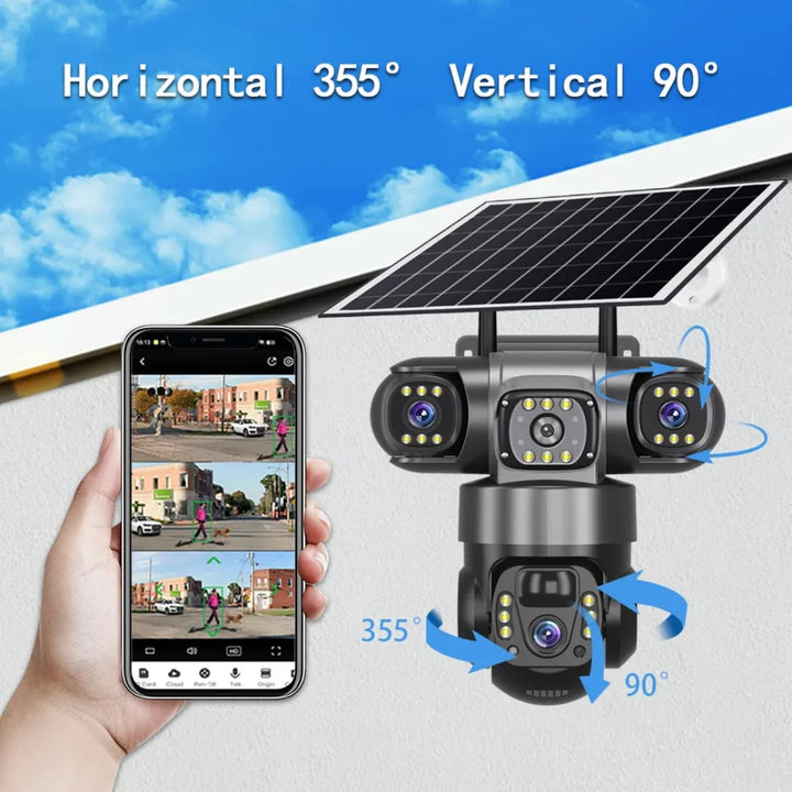 4G Solar CCTV Camera